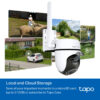 TP-LINK smart κάμερα Tapo C501GW, 1080p, 4G, PTZ, IP66, V2.0 - Image 3