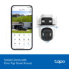 TP-LINK smart κάμερα Tapo C545D, dual lens, 2K/3MP, WiFi, PTZ, IP66, V1.0 - Image 10