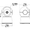 UNIARCH smart κάμερα UHO-S2E-M4, 4MP, WiFi, PTZ, SD - Image 4