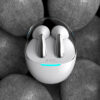 CELEBRAT earphones με θήκη φόρτισης W51, True Wireless, Φ13mm, λευκά - Image 2