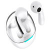 CELEBRAT earphones με θήκη φόρτισης W51, True Wireless, Φ13mm, λευκά - Image 3