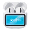 CELEBRAT earphones με θήκη φόρτισης W76, True Wireless, 13mm, 25/300mAh, λευκά - Image 7