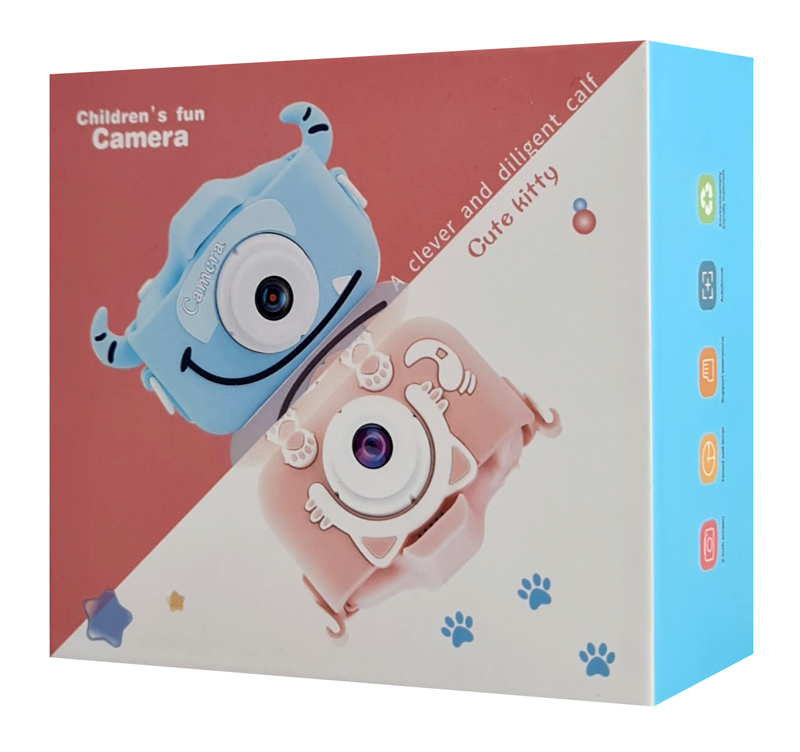 WOWKIDS παιδική φωτογραφική μηχανή C05 με 2" οθόνη, 8MP, ροζ - Image 6