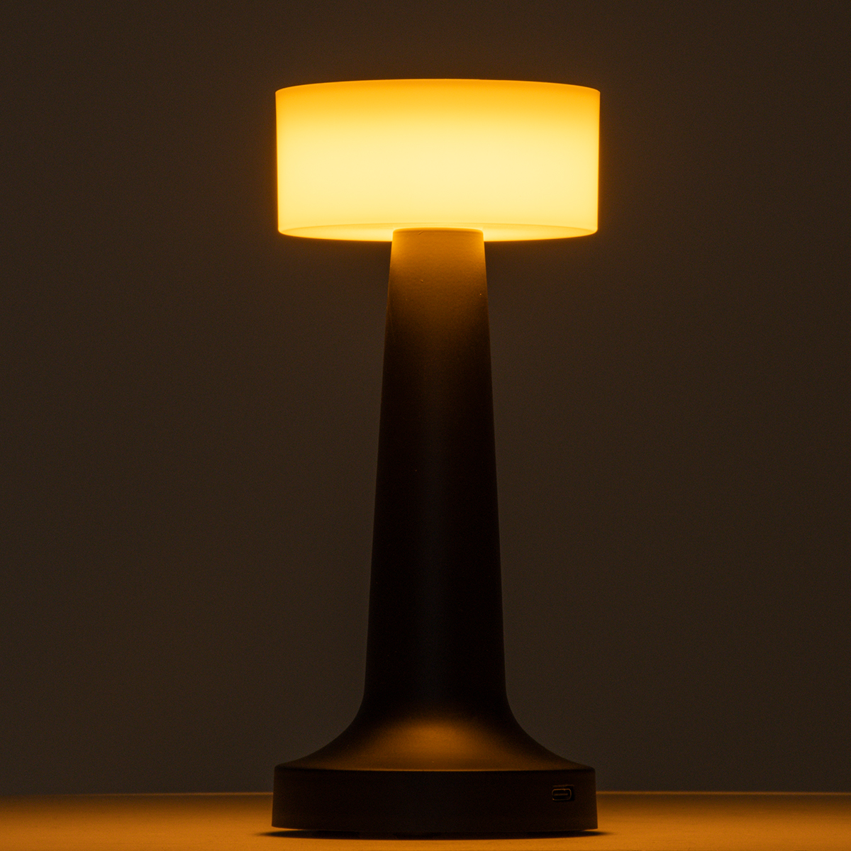 LEDTM® NANNA 76475 Επαναφορτιζόμενο Επιτραπέζιο Φωτιστικό Πορτατίφ LED 1.5W 105lm 120° DC 5V IP44 CCT Ultra Θερμό 1500K - Φυσικό Λευκό 4500K - Ψυχρό Λευκό 6000K Dimmable Χρυσό & Λευκό Πλαστικό - Μ9 x Π9 x Υ21cm - 2 Χρόνια Εγγύηση - Image 9