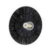 LEDTM® COLOMBO 02280 Boho Φωτιστικό Τοίχου - Απλίκα με Ντουί 1 x E27 AC 220-240V IP20 - Μαύρο - Μ40 x Π40 x Υ9cm - Image 2