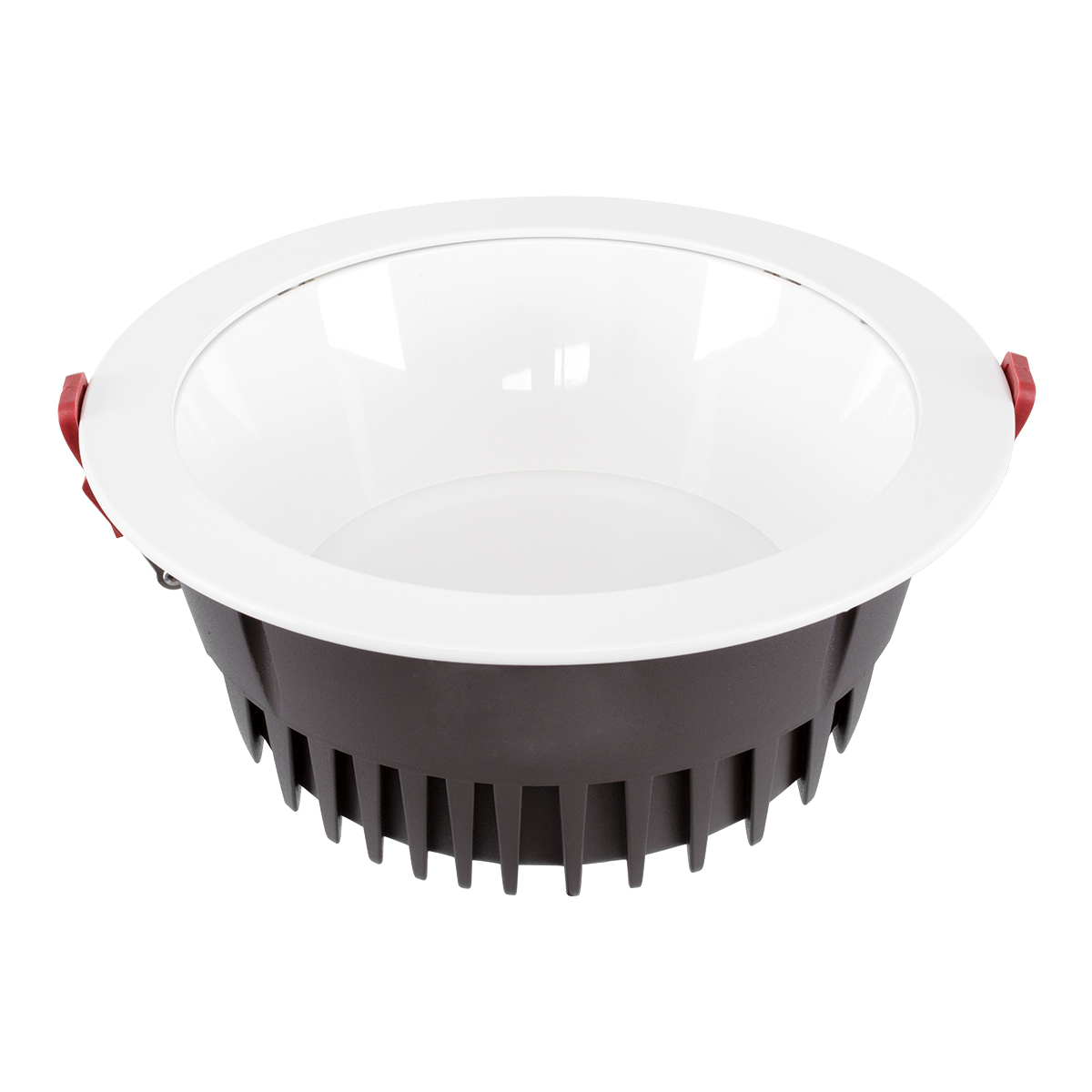 LEDTM® PANELCO 60196 Χωνευτό Downlight Panel Οροφής LED 42W 4830lm 60° AC 220-240V IP20 Θερμό Λευκό 2700K - Osram COB Chip & TÜV SÜD Driver - Λευκό Γαλακτερό - Μ22 x Π22 x Υ9.5cm / Q20cm - 5 Χρόνια Εγγύηση - Image 4