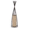LEDTM® AZORES 01756 Boho Επιδαπέδιο Φωτιστικό με Ντουί 1 x E27 AC 220-240V IP20 - Καφέ & Μπεζ - Μ40 x Π40 x Υ150cm - Image 2