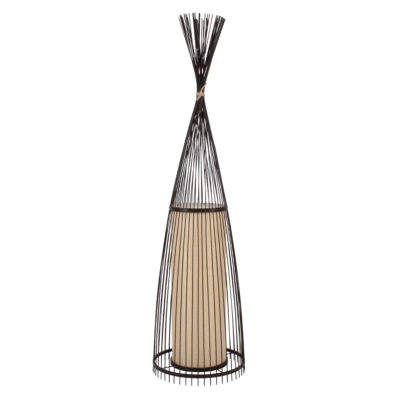 Alternative view of LEDTM® AZORES 01756 Boho Επιδαπέδιο Φωτιστικό με Ντουί 1 x E27 AC 220-240V IP20 - Καφέ & Μπεζ - Μ40 x Π40 x Υ150cm