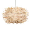 LEDTM® MINORCA 01730 Boho Κρεμαστό Φωτιστικό Οροφής με Ντουί 1 x E27 AC 220-240V IP20 - Μπεζ - Μ35 x Π35 x Y23cm - Image 2