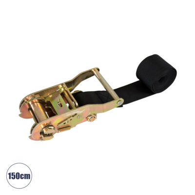 Alternative view of LEDTM® TREEBASE 90479 Ιμάντας με Καστάνια για Τοποθέτηση Φωτιστικών Σποτ σε κορμό Φυτών & Δέντρων - Μαύρο & Χρυσό - Μ150 x Π7.5 x Υ5cm