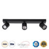 LEDTM® LEONARDO 60348 Μοντέρνο Φωτιστικό Οροφής LED 30W 3600lm 60° AC 220-240V IP20 Φυσικό Λευκό 4500K - Bridgelux COB - Μαύρο - Μ52 x Π7 x Υ11.8cm - 5 Χρόνια Εγγύηση - Image 2
