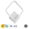 LEDTM® LENA 61080 Μοντέρνο Φωτιστικό Τοίχου - Απλίκα LED 12W 1440lm 300° AC 220-240V IP20 Ρυθμιζόμενο Λευκό CCT με On/Off 2700K/4500K/6000K - Lumileds SMD Chip - Λευκό Ματ - Μ25 x Π5.5 x Υ29.5cm - 3 Χρόνια Εγγύηση - Image 2