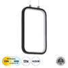 LEDTM® DEROBA 61298 Μοντέρνο Κρεμαστό Φωτιστικό Οροφής LED 12W 1320lm 360° AC 220-240V IP20 Ρυθμιζόμενο Λευκό CCT με On/Off 2700K/4500K/6000K - Lumileds SMD Chip - Μαύρο Ματ - Μ16 x Π1.6 x Υ25.5cm - 3 Χρόνια Εγγύηση - Image 2