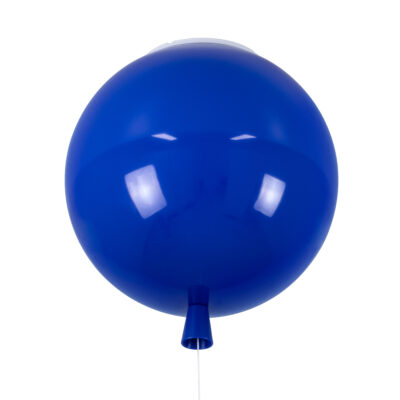 Alternative view of LEDTM® BALLOON 00654 Παιδικό Φωτιστικό Οροφής με Ντουί 1 x E27 AC 220-240V IP20 - Μπλε - Μ30 x Π30 x Υ33cm
