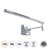 LEDTM® FRIDA 60458 Μοντέρνο Φωτιστικό Τοίχου - Απλίκα Καθρέπτη Μπάνιου LED 12W 1400lm 120° AC 220-240V IP44 Φυσικό Λευκό 4500K - Lumileds SMD Chip & TÜV SÜD Driver - Νίκελ Χρώμιο - Μ51 x Π25 x Υ10cm - 3 Χρόνια Εγγύηση - Image 2