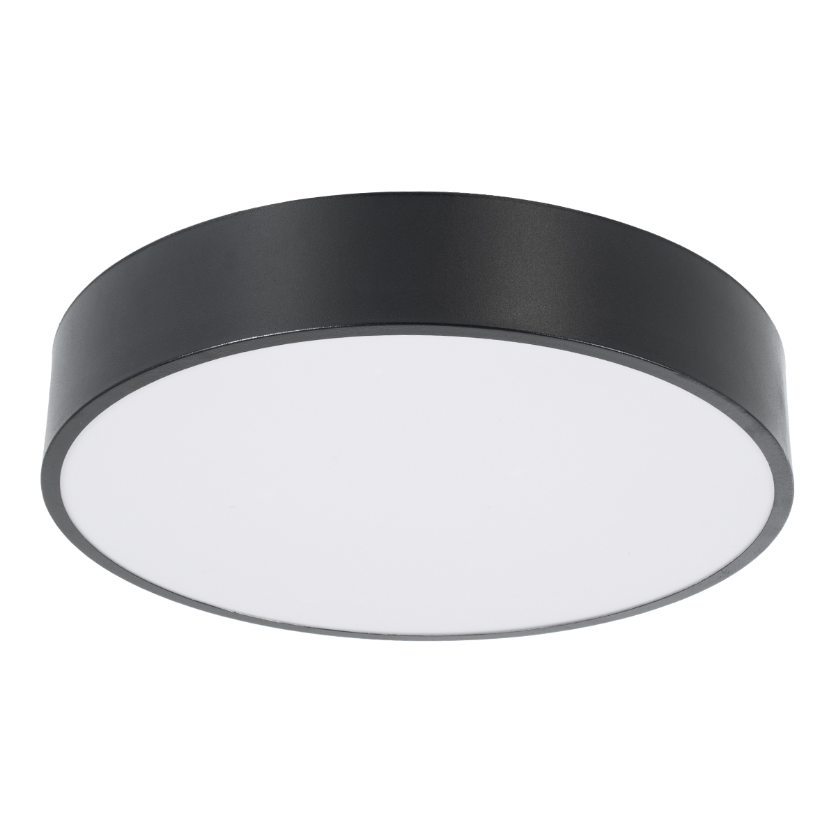 LEDTM® BURTON 61200-S Μοντέρνο Φωτιστικό Οροφής LED 67W 7370lm 120° AC 220-240V IP20 Ρυθμιζόμενο Λευκό CCT με Χειριστήριο από 2700K έως 6000K Dimmable - Lumileds SMD Chip - Μαύρο Ματ - Μ40 x Π40 x Υ8cm - 3 Χρόνια Εγγύηση - Image 3