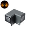 LEDTM® WALLDONA 90730 Γωνιακό Φωτιστικό LED 10W 1050lm 10° DC 24V Αδιάβροχο IP66 Ultra Θερμό Λευκό 2200K Dimmable - CREE XPE Chip - Γκρι Ανθρακί - Μ8 x Π8 x Υ6cm - 3 Χρόνια Εγγύηση - Image 2