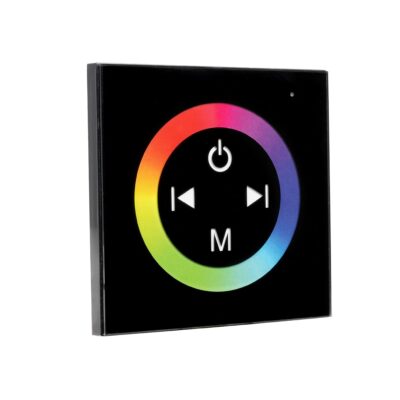 Alternative view of LED RGB Controller Μαύρο Τοίχου Αφής 12v (144w) - 24v (288w) DC LEDTM 77409