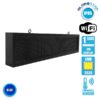 LEDTM® DISPLAY 90253 Κυλιόμενη Ψηφιακή Επιγραφή P10 Μονής Όψης LED AC 220-240V Αδιάβροχο IP65 Μπλε - WiFi Control μέσω FK APP - Αισθητήρας Θερμοκρασίας & Υγρασίας - Μ104 x Π9 x Υ24cm - 2 Χρόνια Εγγύηση - Image 2