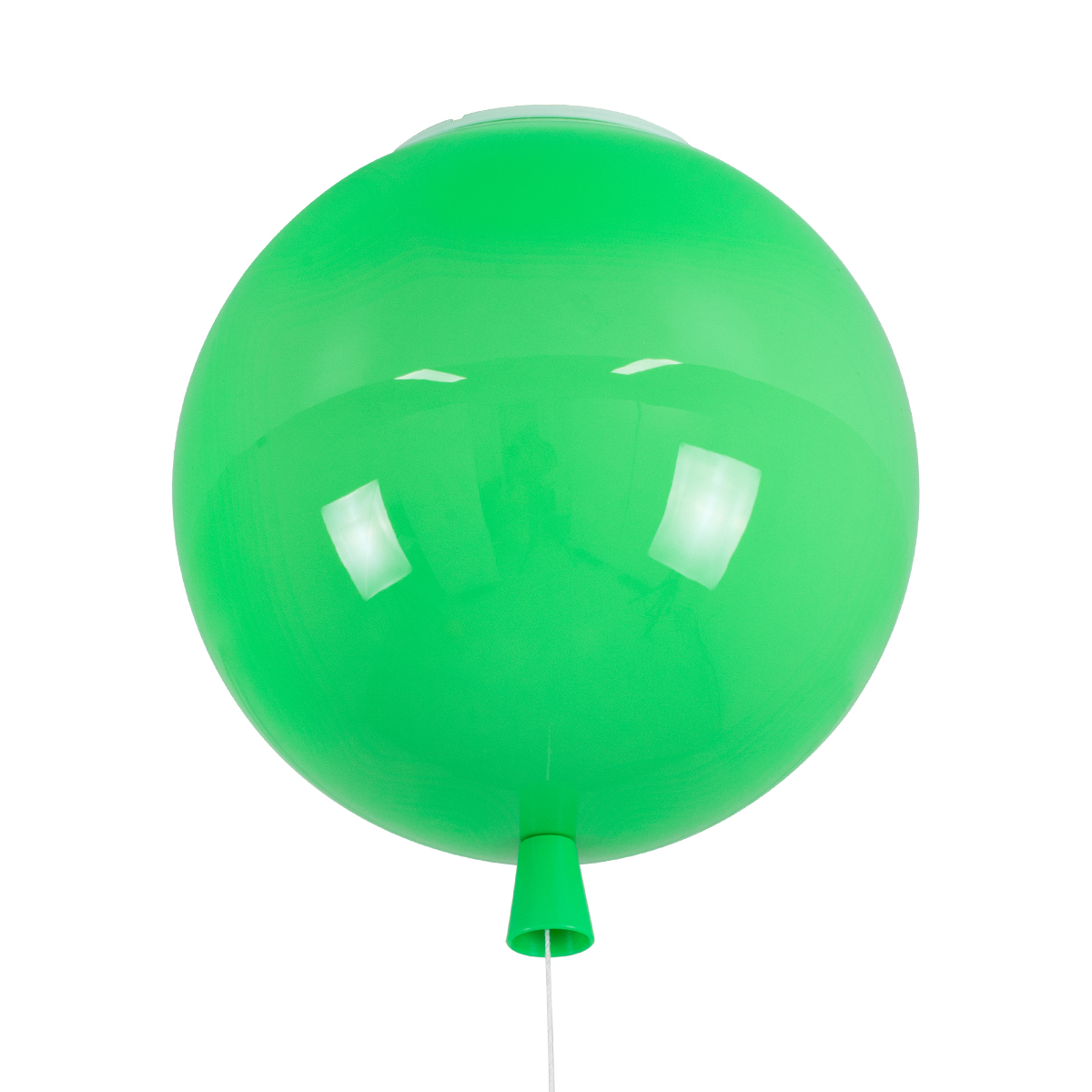 LEDTM® BALLOON 00653 Παιδικό Φωτιστικό Οροφής με Ντουί 1 x E27 AC 220-240V IP20 - Πράσινο - Μ30 x Π30 x Υ33cm - Image 2