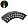 LEDTM® TREELIGHT-JINA 90695 Κυρτή Μπάρα Φωτισμού Wall Washer με Αντιθαμβωτική Γρίλια Ειδική για Φυτά - Δέντρα LED 18W 1530lm 10° DC 24V Αδιάβροχο IP67 L29 x W11 x H10.5cm RGBW DMX512 - Γκρι Ανθρακί - 3 Years Warranty - Image 2