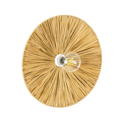 Alternative view of LEDTM® COLOMBO 02283 Boho Φωτιστικό Τοίχου - Απλίκα με Ντουί 1 x E27 AC 220-240V IP20 - Μπεζ - Μ40 x Π40 x Υ9cm