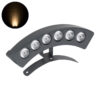 LEDTM® TREEPLANTE 90456 Κυρτή Μπάρα Φωτισμού Wall Washer για Φυτά - Δέντρα LED 6W 660lm 15° DC 24V Αδιάβροχο IP67 Θερμό Λευκό 2700K Dimmable - Bridgelux SMD Chip - Γκρι Ανθρακί - Μ17.5 x Π4.5 x Υ8cm - 3 Χρόνια Εγγύηση - Image 2