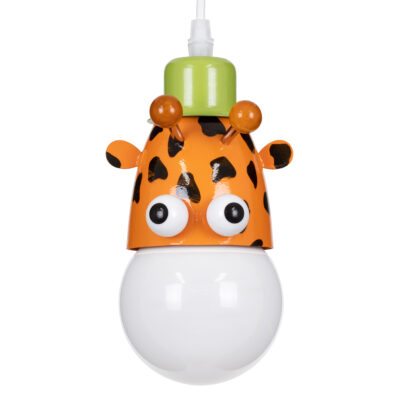 Alternative view of LEDTM® GIRAFFE 00638 Παιδικό Κρεμαστό Φωτιστικό Οροφής με Ντουί 1 x E27 AC 220-240V IP20 - Πολύχρωμο - Μ12 x Π10.5 x Υ13.5cm