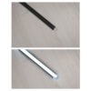 LEDTM® SURFACE-PROFILE 70810-2M Προφίλ Αλουμινίου - Βάση & Ψύκτρα Ταινίας LED με Μαύρο Φιμέ Κάλυμμα - Επιφανειακή Χρήση - Πατητό Κάλυμμα - Μαύρο - 2 Μέτρα - Πακέτο 5 Τεμαχίων - Μ200 x Π2.4 x Υ1.1cm - Image 4