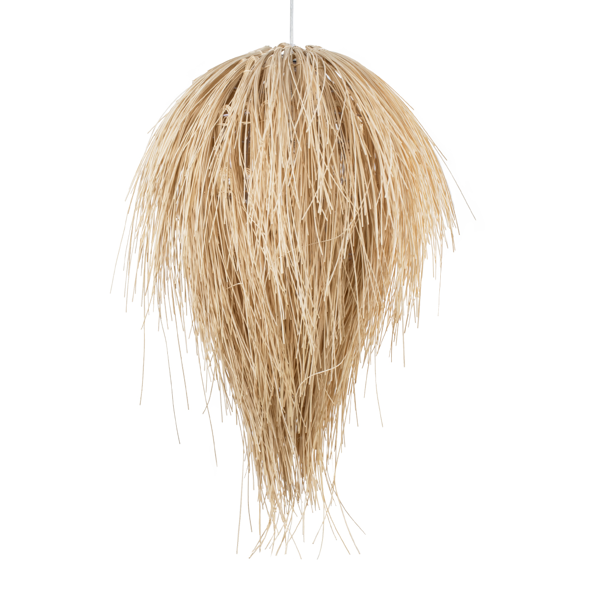 LEDTM® ARCHIPELAGO 01749 Boho Κρεμαστό Φωτιστικό Οροφής με Ντουί 1 x E27 AC 220-240V IP20 - Μπεζ - Μ40 x Π40 x Υ63cm - Image 2