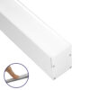 LEDTM® SURFACEPENDANT-PROFILE 70827-3M Προφίλ Αλουμινίου - Βάση & Ψύκτρα Ταινίας LED με Λευκό Γαλακτερό Κάλυμμα - Επιφανειακή & Κρεμαστή Χρήση - Πατητό Κάλυμμα - Λευκό - 3 Μέτρα - Μ300 x Π5 x Υ7cm - Image 2