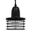 LEDTM® MANHATTAN 01456 Μοντέρνο Κρεμαστό Φωτιστικό Οροφής με Ντουί 1 x E27 AC 220-240V IP20 - Μαύρο - Μ11 x Π11 x Υ14cm - Image 2