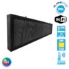 LEDTM® DISPLAY 90285 Κυλιόμενη Ψηφιακή Επιγραφή 160x32cm P10 Μονής Όψης LED AC 220-240V Αδιάβροχο IP65 RGB - WiFi Control μέσω FK APP - Αισθητήρας Θερμοκρασίας & Υγρασίας - Μ168 x Π9 x Υ40cm - 2 Χρόνια Εγγύηση - Image 3