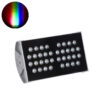 LEDTM® FLOOD-TENA 90222 Προβολέας Wall Washer για Φωτισμό Κτιρίων LED 72W 6120lm 10° DC 24V Αδιάβροχο IP65 L29.8 x W15.5 x H18cm RGBW DMX512 - Ασημί - 3 Years Warranty - Image 2