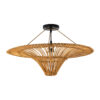 LEDTM® PALERMO 02308 Boho Φωτιστικό Οροφής με Ντουί 1 x E27 AC 220-240V IP20 - Καφέ - Μ60 x Π60 x Υ36cm - Image 2