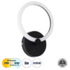 LEDTM® MATILDA 61339 Μοντέρνο Φωτιστικό Τοίχου - Απλίκα LED 8W 960lm 360° AC 220-240V IP20 Ρυθμιζόμενο Λευκό CCT με On/Off 2700K/4500K/6000K - Lumileds SMD Chip - Μαύρο Ματ - Μ20 x Π5 x Υ25.5cm - 3 Χρόνια Εγγύηση - Image 2