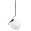 LEDTM® MONROE 00957 Μοντέρνο Κρεμαστό Φωτιστικό Οροφής με Ντουί 1 x E27 AC 220-240V IP20 - Μαύρο & Λευκό - Μ30 x Π30 x Υ75cm - Image 2