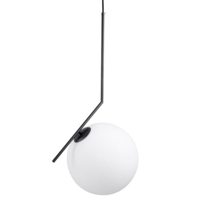 Alternative view of LEDTM® MONROE 00957 Μοντέρνο Κρεμαστό Φωτιστικό Οροφής με Ντουί 1 x E27 AC 220-240V IP20 - Μαύρο & Λευκό - Μ30 x Π30 x Υ75cm