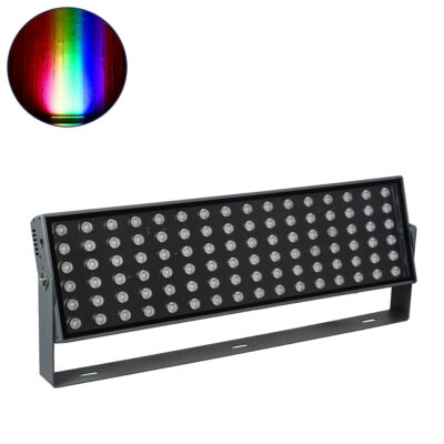 Alternative view of LEDTM® FLOODZANA 90561 Προβολέας Σποτ Wall Washer LED 200W 16000lm 30° DC 24V Αδιάβροχο IP65 Πολύχρωμο RGBW Dimmable DMX512 - Bridgelux SMD Chip - Γκρι Ανθρακί - Μ70 x Π29 x Υ10cm - 3 Χρόνια Εγγύηση