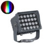 LEDTM® FLOODXENA 90700 Προβολέας Σποτ Wall Washer με Αντιθαμβωτική Γρίλια LED 48W 4080lm 10° DC 24V Αδιάβροχο IP65 Πολύχρωμο RGBW Dimmable DMX512 - Bridgelux SMD Chip - Γκρι Ανθρακί - Μ17.5 x Π12.5 x Υ18cm - 3 Χρόνια Εγγύηση - Image 2