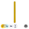LEDTM® HOUSTON 61348 Μοντέρνο Φωτιστικό Τοίχου - Απλίκα LED 18W 1800lm 360° AC 220-240V IP20 Ρυθμιζόμενο Λευκό CCT με On/Off 2700K/4500K/6000K - Lumileds SMD Chip - Χρυσό Βούρτσας - Μ6 x Π3 x Υ60cm - 3 Χρόνια Εγγύηση - Image 2