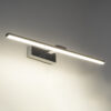 LEDTM® ELLIS 60445 Μοντέρνο Φωτιστικό Τοίχου - Απλίκα Καθρέπτη Μπάνιου LED 12W 1400lm 120° AC 220-240V IP44 Φυσικό Λευκό 4500K - Lumileds SMD Chip & TÜV SÜD Driver - Νίκελ Χρώμιο - Μ60 x Π16 x Υ6cm - 3 Χρόνια Εγγύηση - Image 10