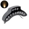 LEDTM® TREEPINA 90683 Κυρτή Μπάρα Φωτισμού Wall Washer για Φυτά - Δέντρα LED 12W 1320lm 30° DC 24V Αδιάβροχο IP65 Θερμό Λευκό 2700K Dimmable - Bridgelux SMD Chip - Γκρι Ανθρακί - Μ20.5 x Π5.5 x Υ12cm - 3 Χρόνια Εγγύηση - Image 2