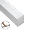 LEDTM® SURFACEPENDANT-PROFILE 70826-3M Προφίλ Αλουμινίου - Βάση & Ψύκτρα Ταινίας LED με Λευκό Γαλακτερό Κάλυμμα - Επιφανειακή & Κρεμαστή Χρήση - Πατητό Κάλυμμα - Ασημί - 3 Μέτρα - Μ300 x Π5 x Υ7cm - Image 2