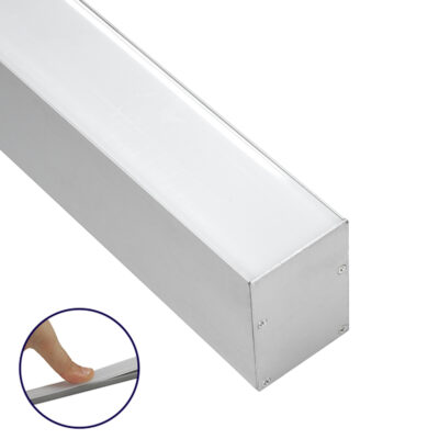 Alternative view of LEDTM® SURFACEPENDANT-PROFILE 70826-3M Προφίλ Αλουμινίου - Βάση & Ψύκτρα Ταινίας LED με Λευκό Γαλακτερό Κάλυμμα - Επιφανειακή & Κρεμαστή Χρήση - Πατητό Κάλυμμα - Ασημί - 3 Μέτρα - Μ300 x Π5 x Υ7cm