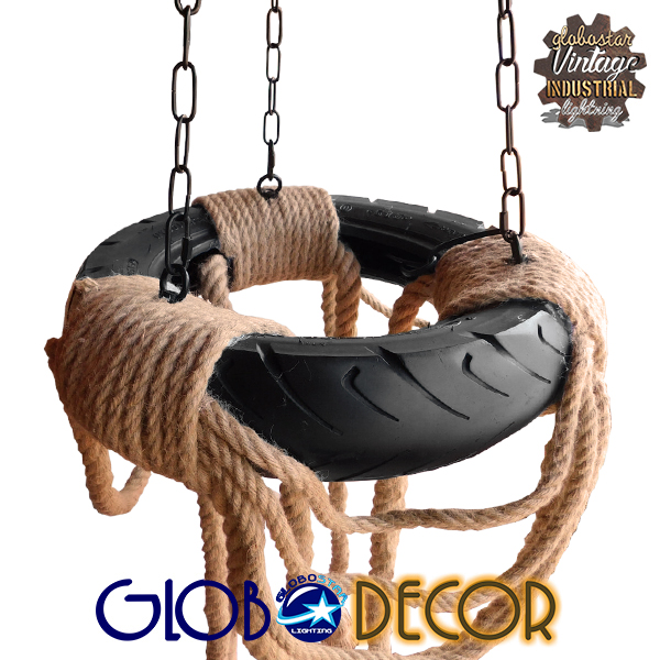 LEDTM® RUNNER 01115 Vintage Κρεμαστό Φωτιστικό Οροφής με Ντουί 6 x E27 AC 220-240V IP20 - Μαύρο & Μπεζ - Μ45 x Π45 x Υ60cm - Image 3
