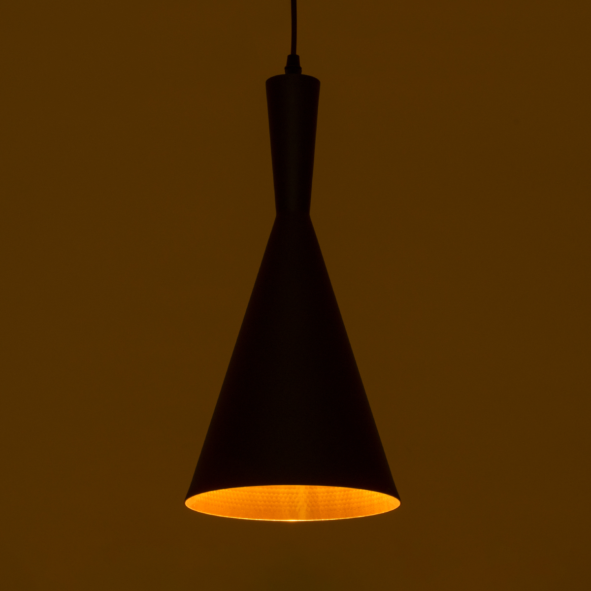 LEDTM® SHANGHAI 01025 Μοντέρνο Κρεμαστό Φωτιστικό Οροφής με Ντουί 3 x E27 AC 220-240V IP20 - Μαύρο & Χρυσό - Μ79.5 x Π79.5 x Υ38cm - Σετ 3 Τεμαχίων - Image 5