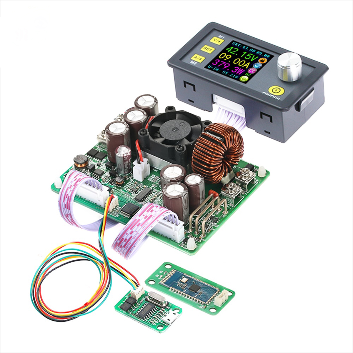 LEDTM® 79984 DPS5020-USB-BT Ψηφιακό Δοκιμαστικό Εργαλείο Ηλεκτρονικού/Τεχνικού Τμήματος Ρυθμιζόμενης Τάσης & Ampere - Βολτόμετρο/Αμπερόμετρο/Βατόμετρο Μετατροπέας με LCD Οθόνη Max Output 0-20A/DC 0-50V/0-1000W με Micro USB & Βluetooth APP - Image 13