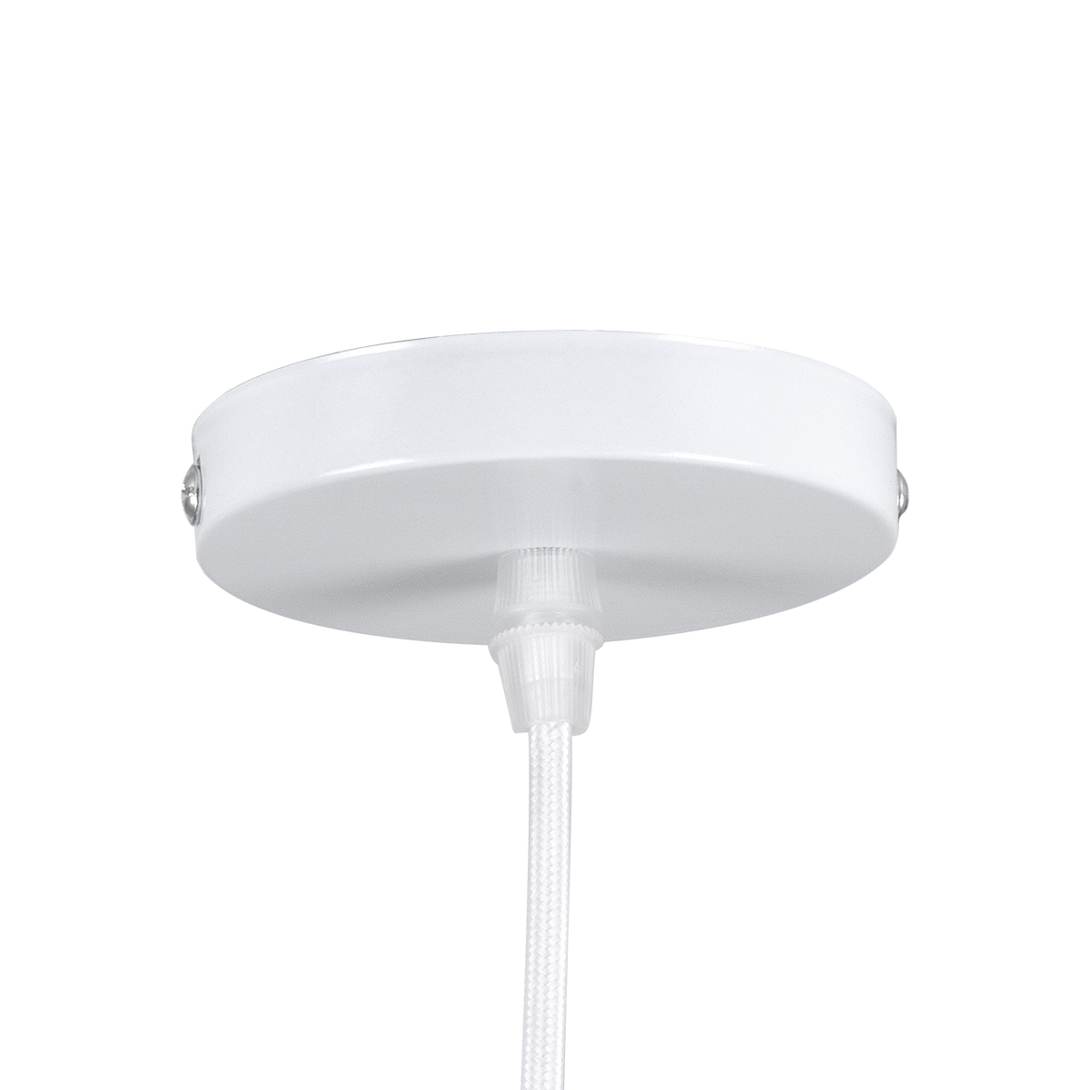 LEDTM® MAVERICK 00944 Μοντέρνο Κρεμαστό Φωτιστικό Οροφής με Ντουί 1 x E27 AC 220-240V IP20 - Λευκό - Μ15 x Π15 x Υ33cm - Image 8