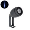 LEDTM® TREELIGHT-TREEGAL 90463 Σποτ Φωτισμού Ειδικό για Φυτά - Δέντρα με Βάση Μπετού & Κορμού LED 3W 315lm 15° DC 24V Αδιάβροχο IP65 Φ5 x Υ14.7cm Μπλε - Γκρι Ανθρακί - 3 Years Warranty - Image 2